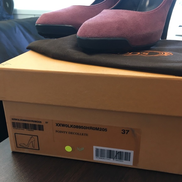 Brand New !! Tod’s Pointy Heels - Picture 4 of 4